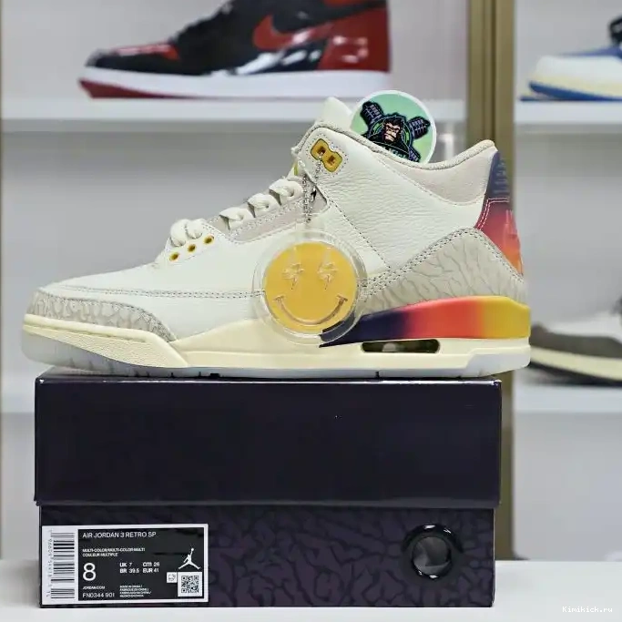 Jordan3 Kimikick x Air Jordan JBalvin 0607